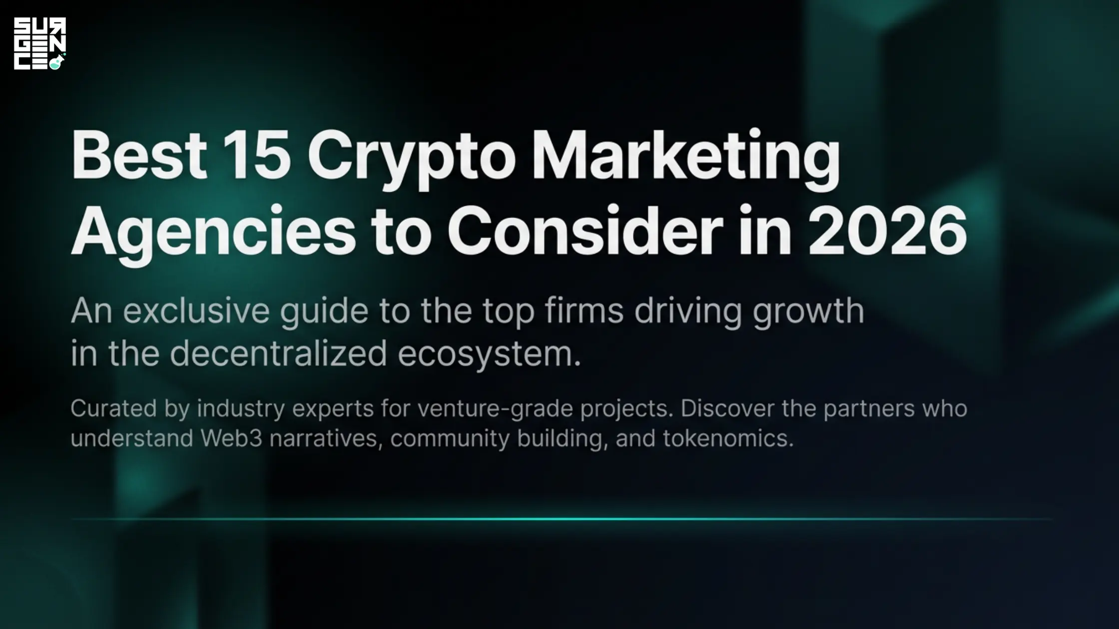 16 Best Crypto Marketing Agencies to Consider in 2026