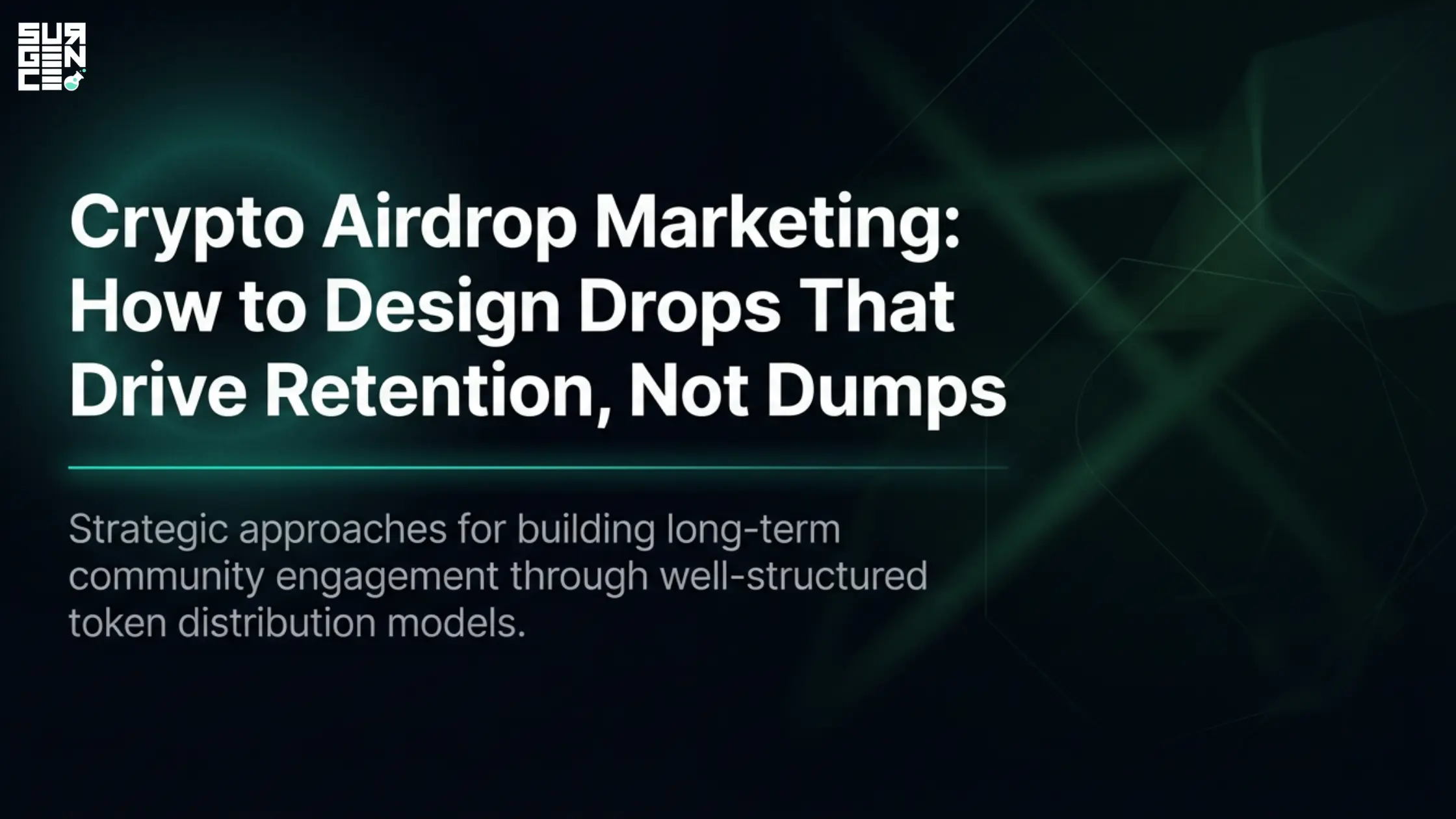 Airdrop Marketing: How to Design Drops That Drive Retention, Not Dumps