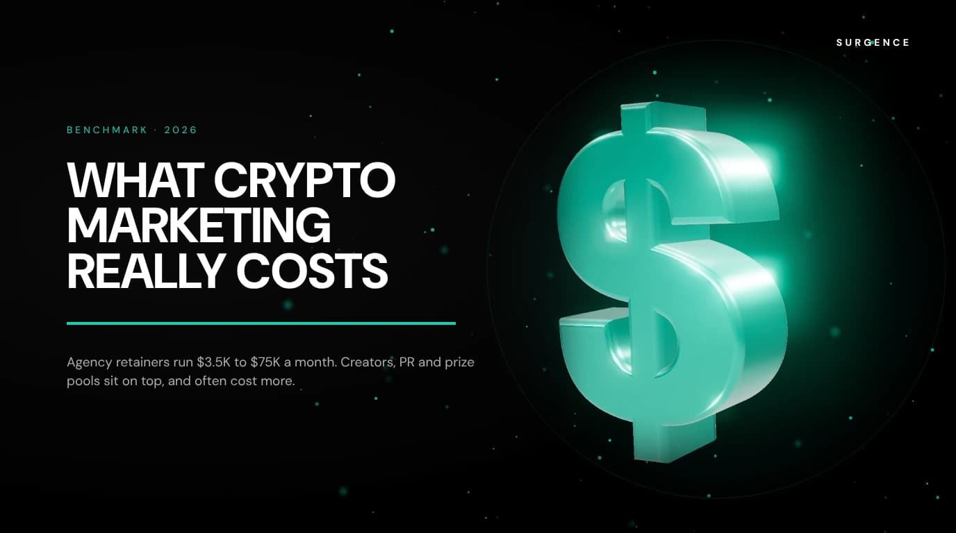 Crypto Marketing Agency Pricing in 2026: Retainers, KOL Budgets and What You Actually Pay For