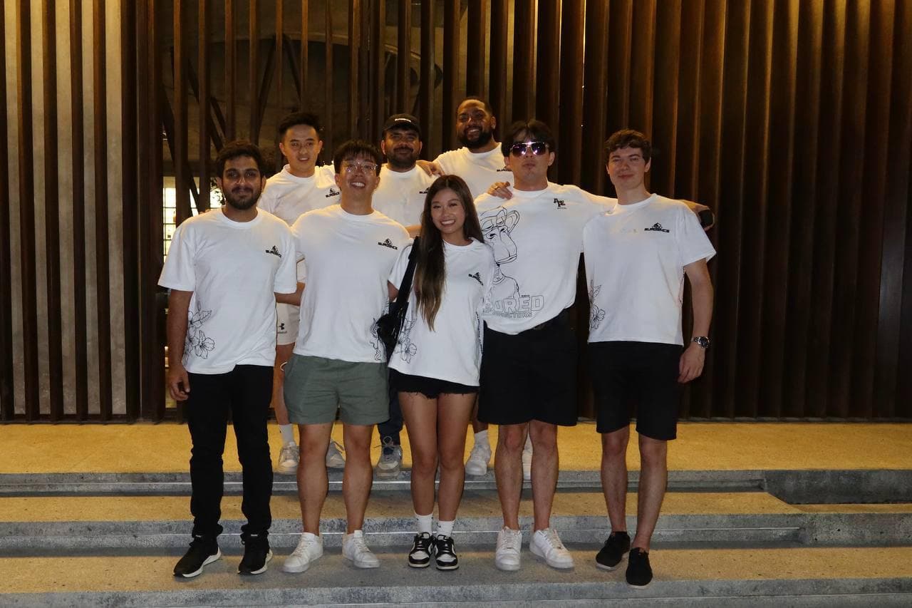 Surgence Labs team members during an offsite