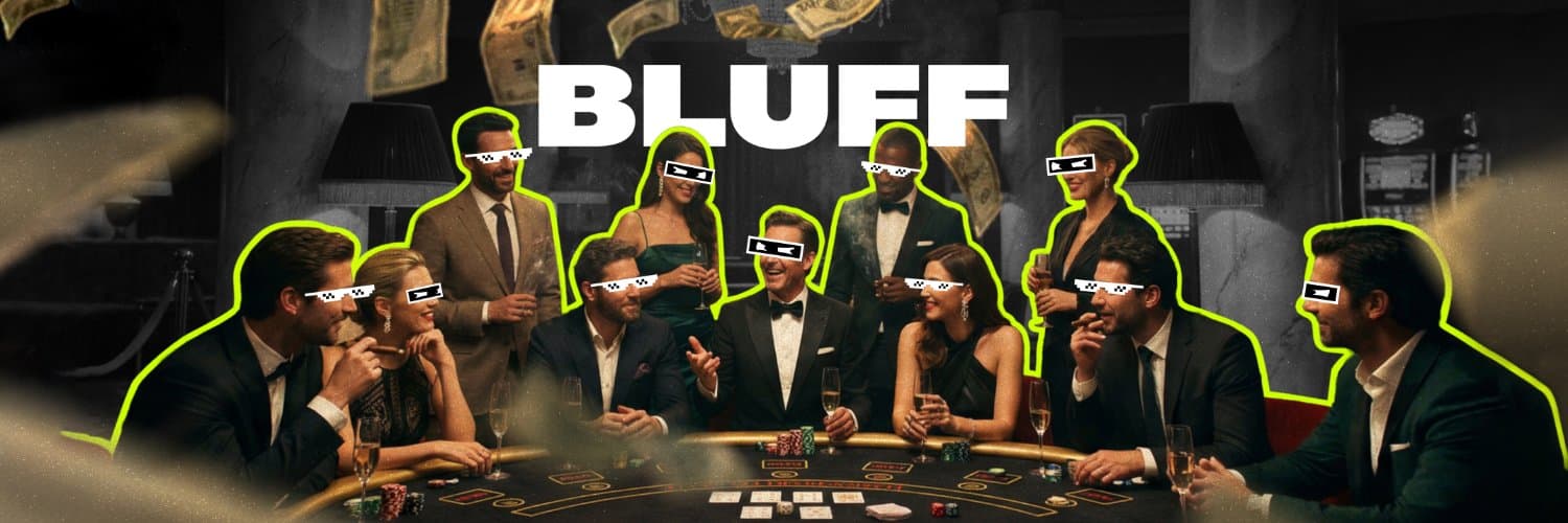 Bluff crypto casino marketing campaign