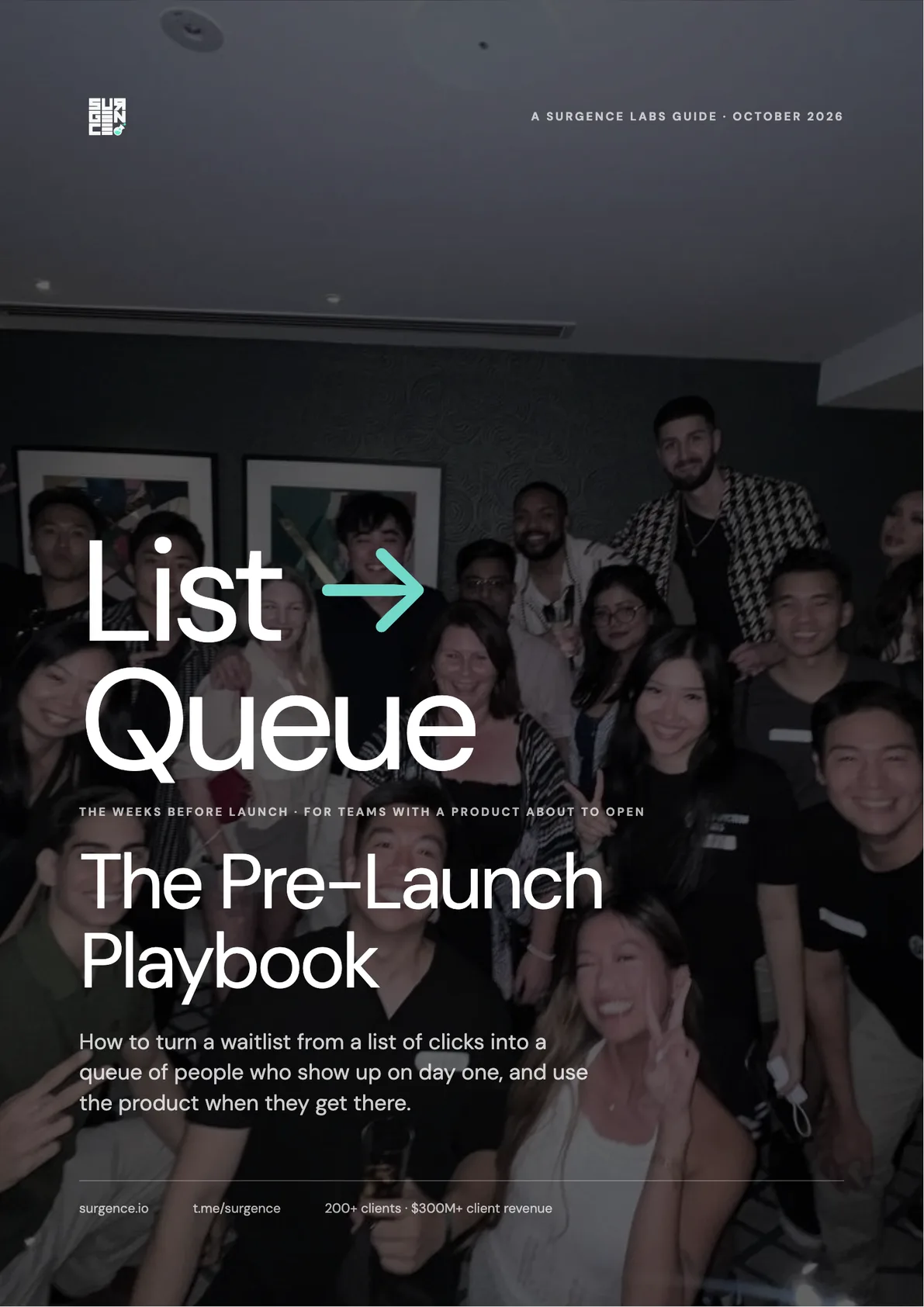 The Pre-Launch Playbook cover