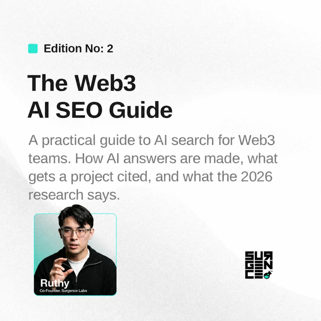 The Web3 AI SEO Guide cover