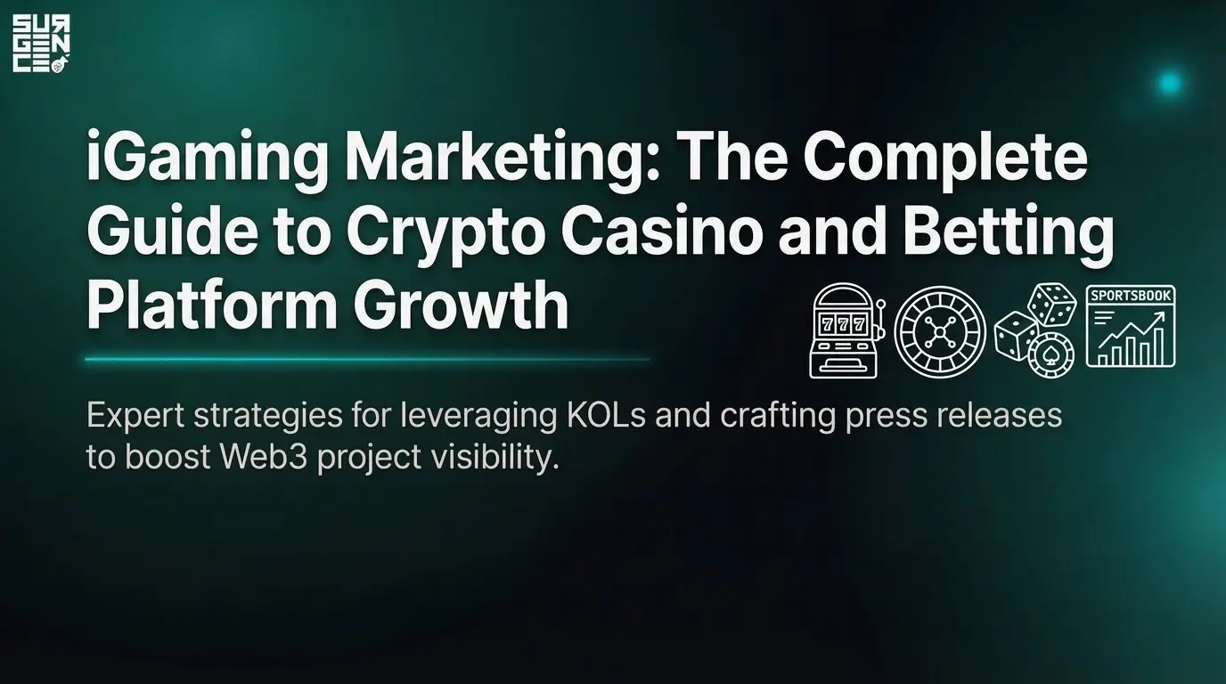 iGaming Marketing: The Complete Guide to Crypto Casino and Betting Platform Growth
