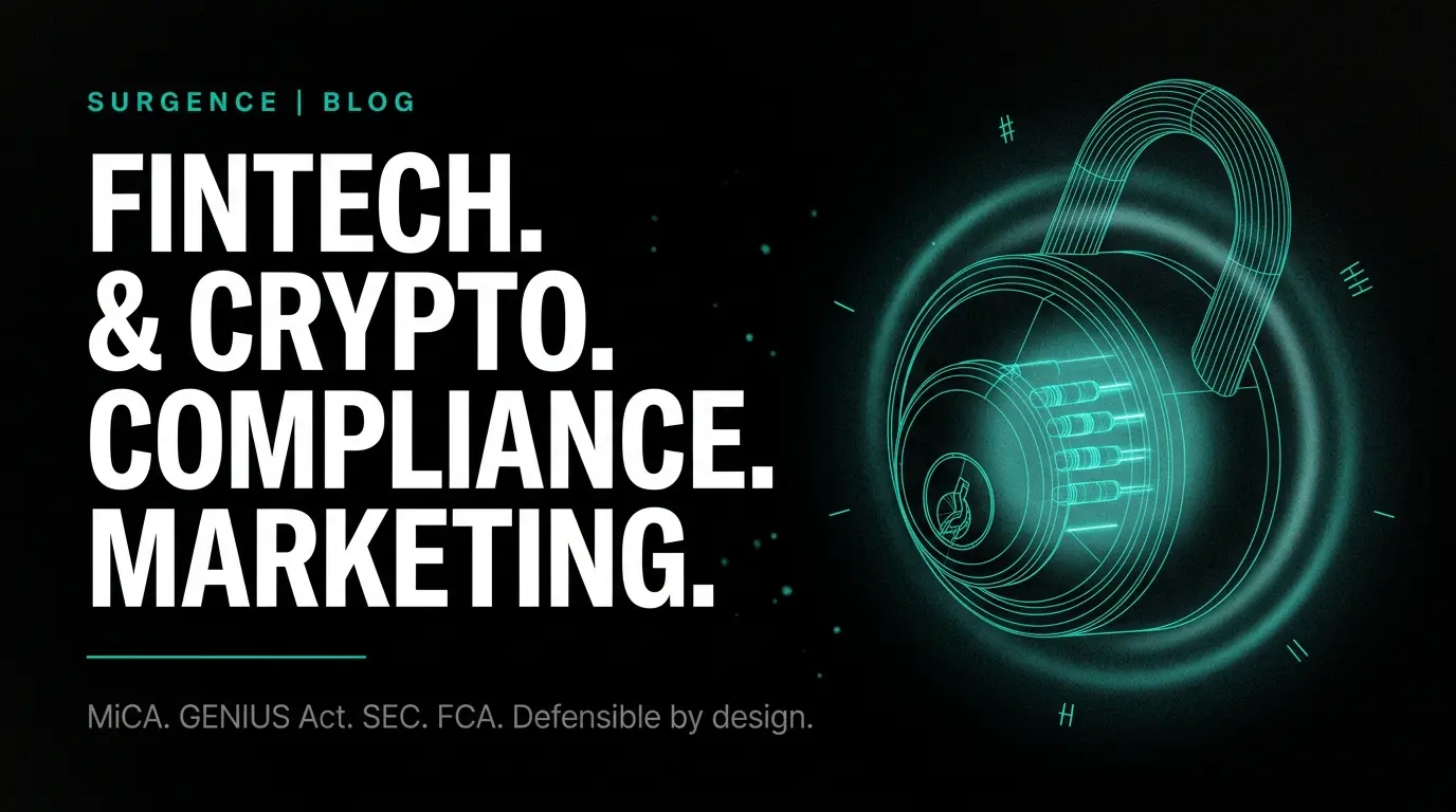 Best Marketing Agencies for Fintech and Crypto Compliance in 2026