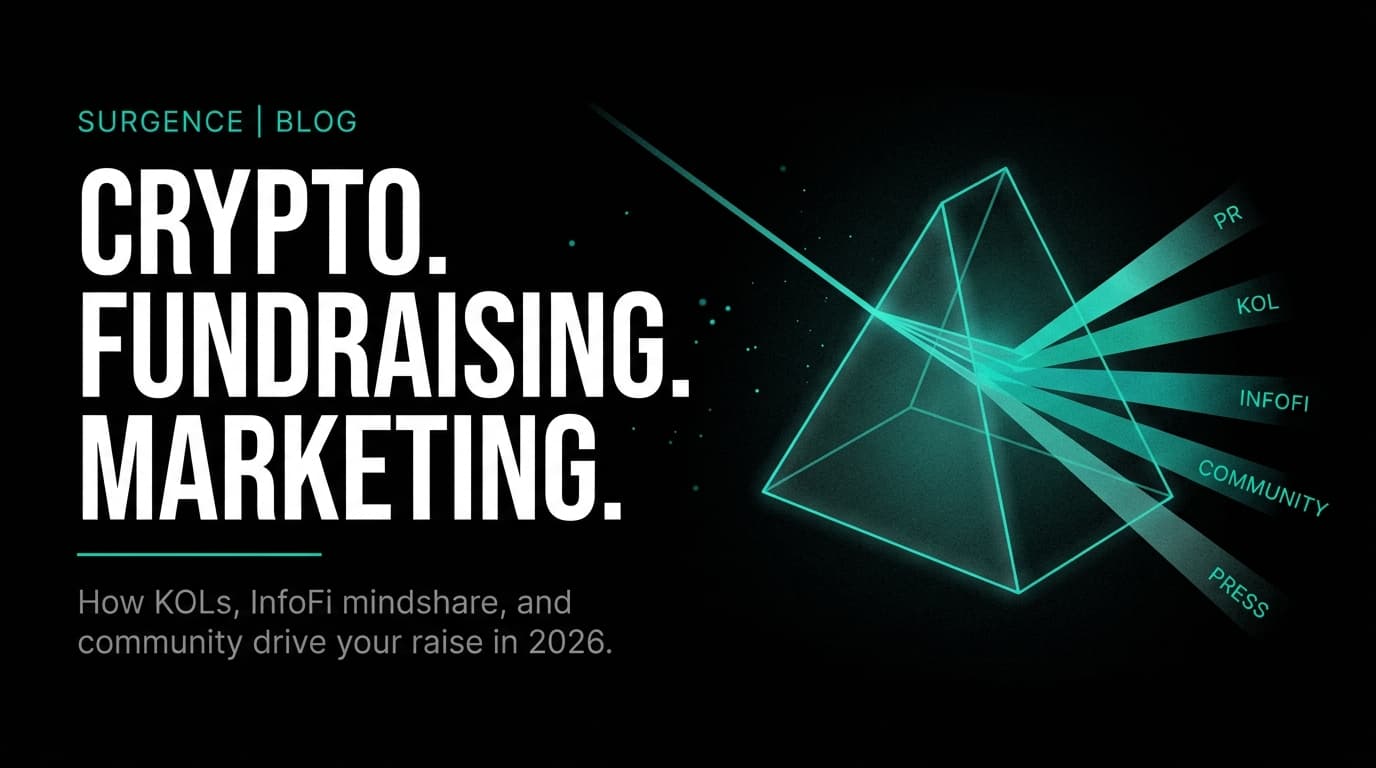 Crypto Fundraising Marketing in 2026: How KOLs and Community Drive Your Raise