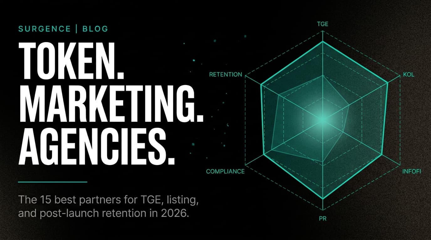 Top 15 Token Marketing Agencies to Consider in 2026
