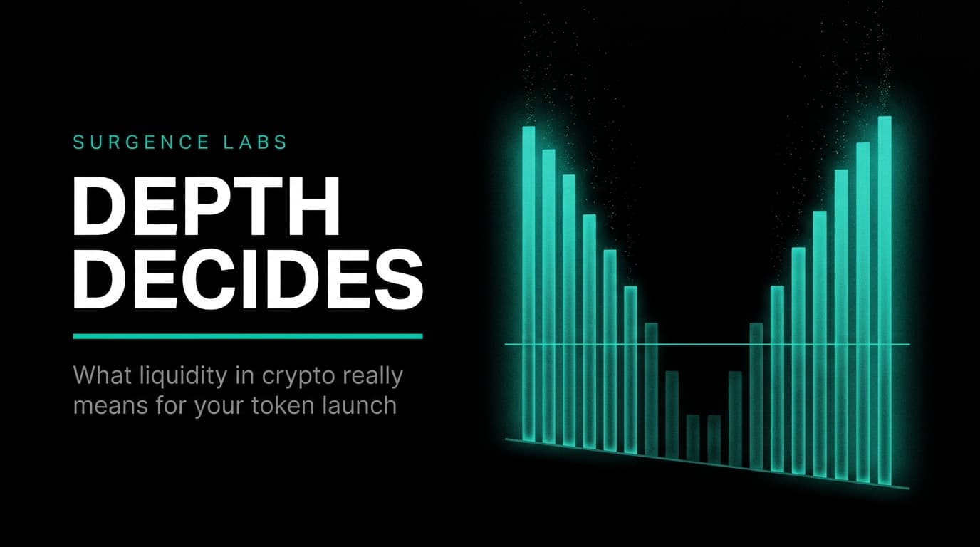 What Is Liquidity in Crypto and Why Does It Matter for Your Token Launch in 2026?