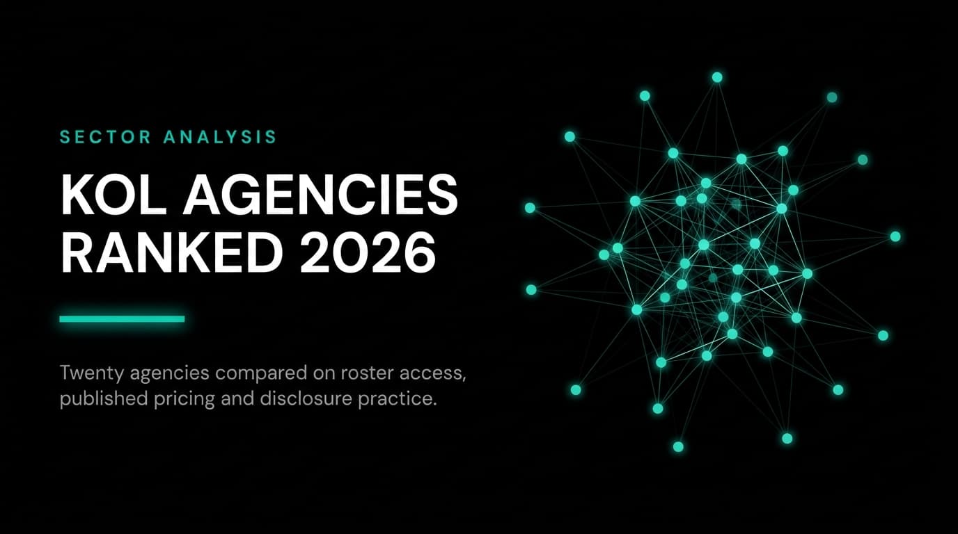 Top 20 Best KOL Marketing Agencies in 2026: Rosters, Rates, and How to Choose